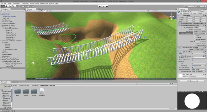 Here i demonstrate a bridge tool i created today since I was a bit bored, and wanted something to decorate my levels.